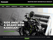 Tablet Screenshot of hinckley-kawasaki.draytoncroft.com